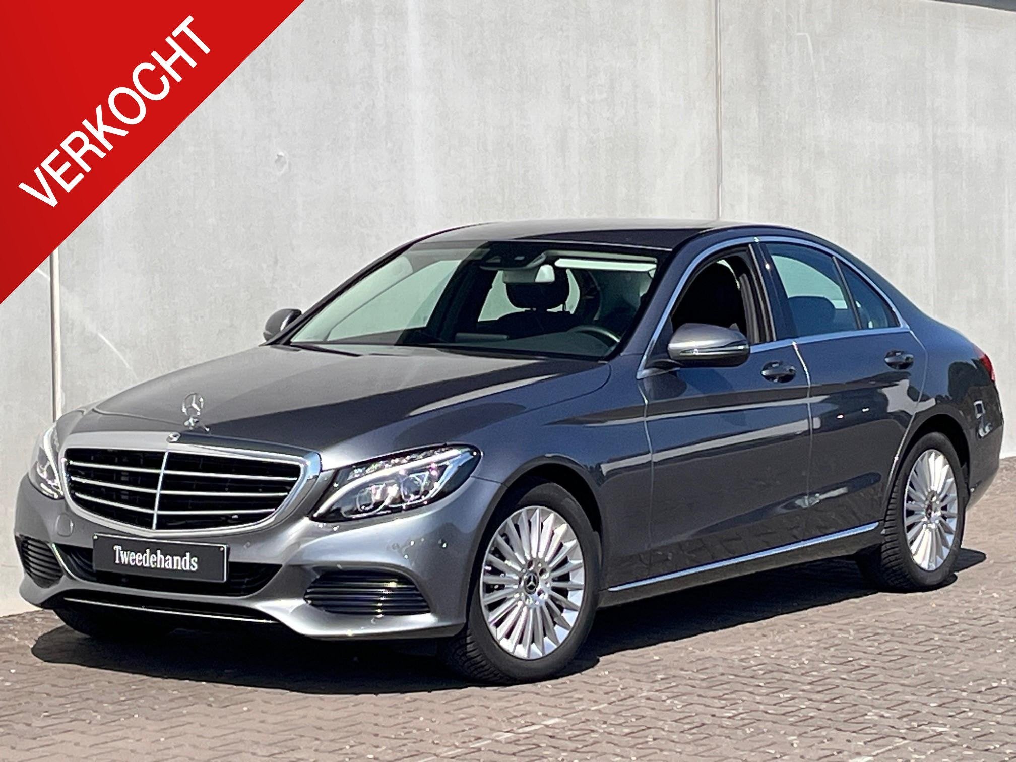 Mercedes-Benz C-Klasse Berline 180 Exclusive met Airmatic, Autos, Argent ou Gris, https://public.car-pass.be/vhr/168f17a3-f4ed-4856-a023-03a80c5cfc5e