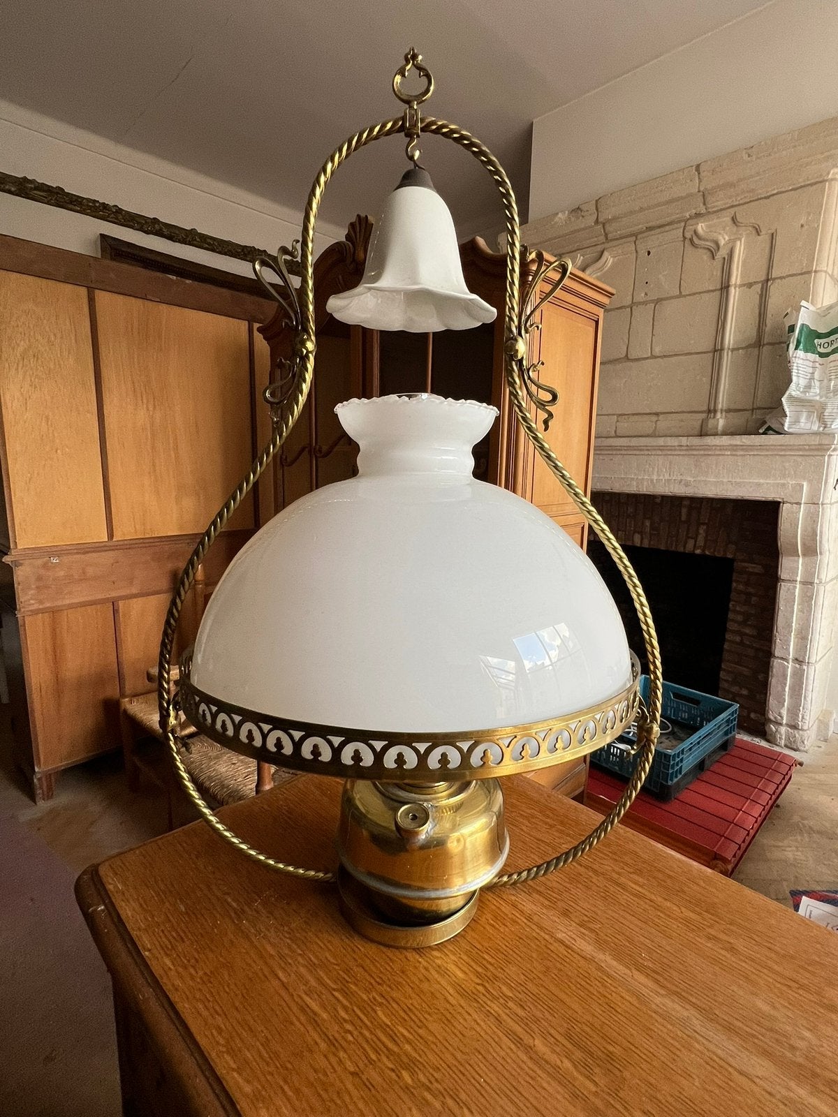 Lampe Belge, Enlèvement, Utilisé