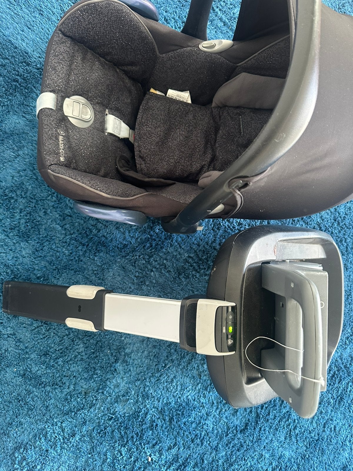 Maxi-Cosi autostoel + FamilyFix ISOFIX, Enlèvement, Comme neuf, Maxi-Cosi, Isofix