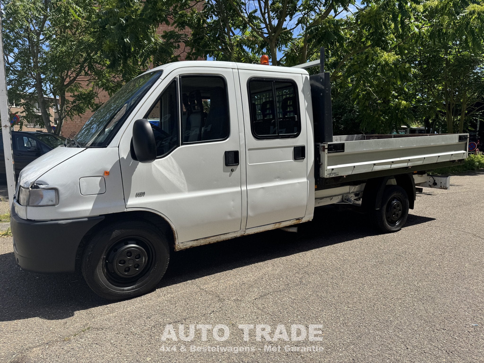 Peugeot Boxer Open Laadbak | Dubbele Cabine | Zo meenemen |, Voorwielaandrijving, 4 deurs, Gebruikt, 4 cilinders