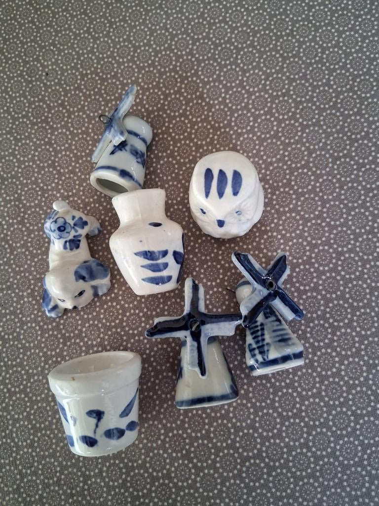 Mini figuurtjes in Delfts blauw, Enlèvement ou Envoi