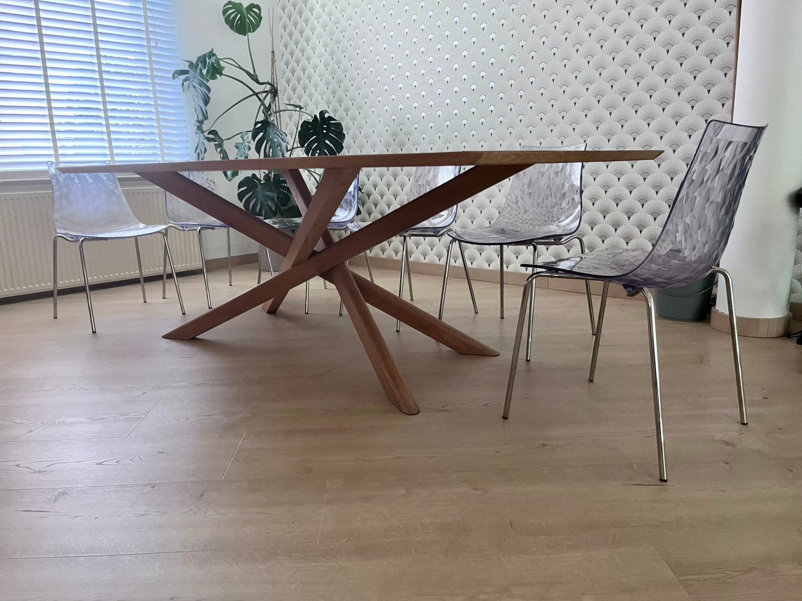 Table ethnicraft, Ophalen, 100 tot 150 cm, Eikenhout, 200 cm of meer