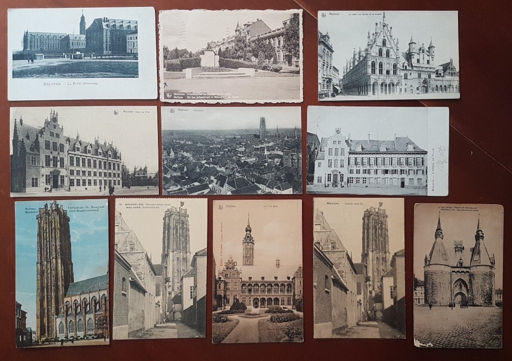 Mechelen Malines ( 0,50 euro/ postkaart ), Ophalen of Verzenden, Antwerpen