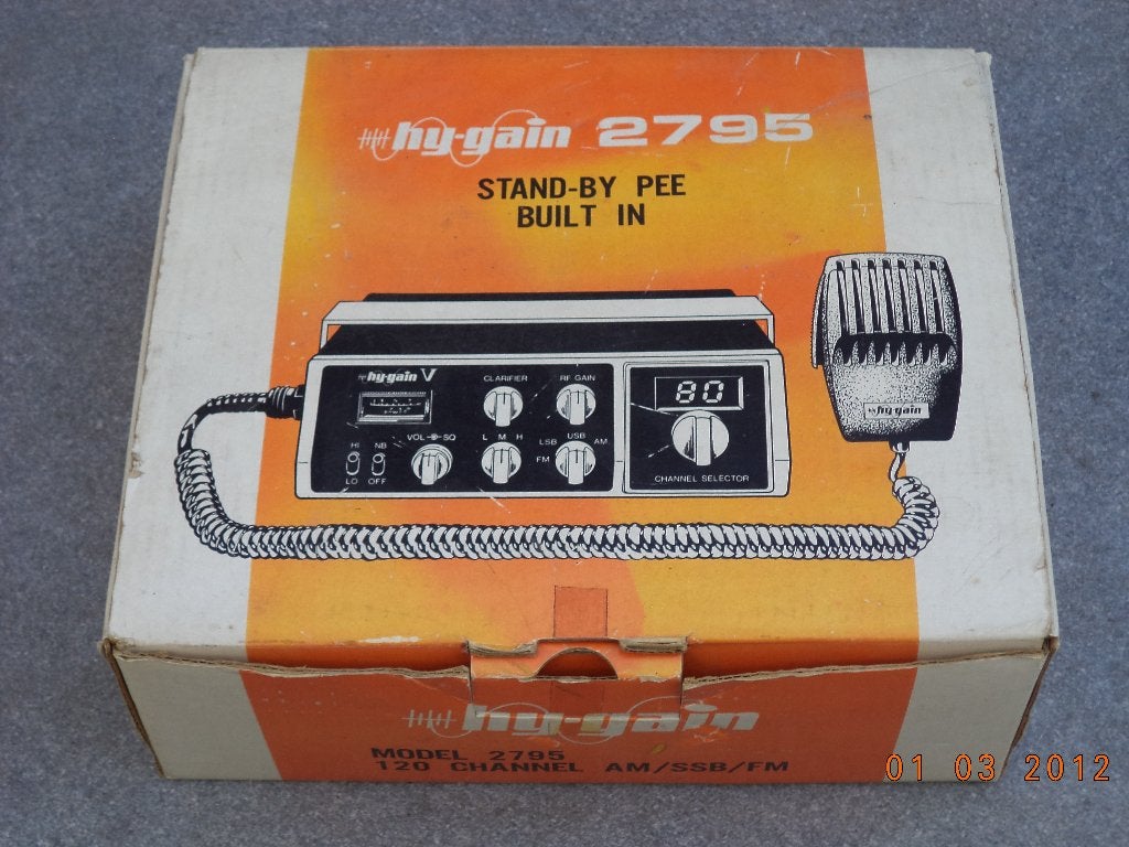 CB Hy-gain 2795, Telecommunicatie, Ophalen of Verzenden, Zo goed als nieuw, Zender en Ontvanger