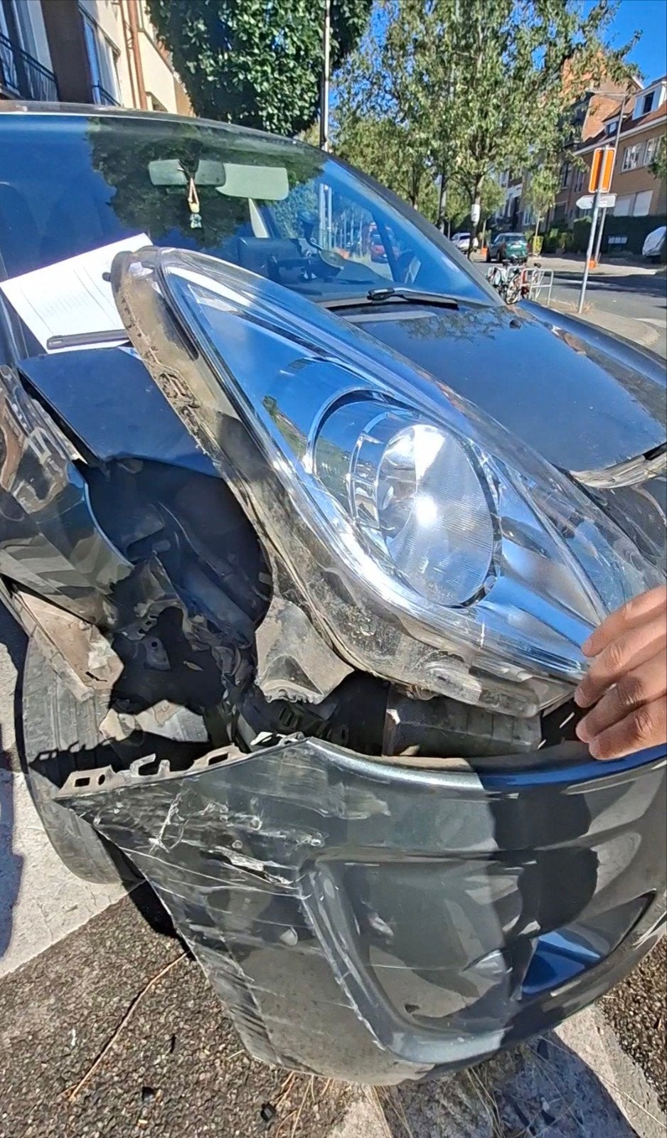 Voiture accidenté à vendre, Autos, Euro 5, Achat, Boîte manuelle, 5 portes