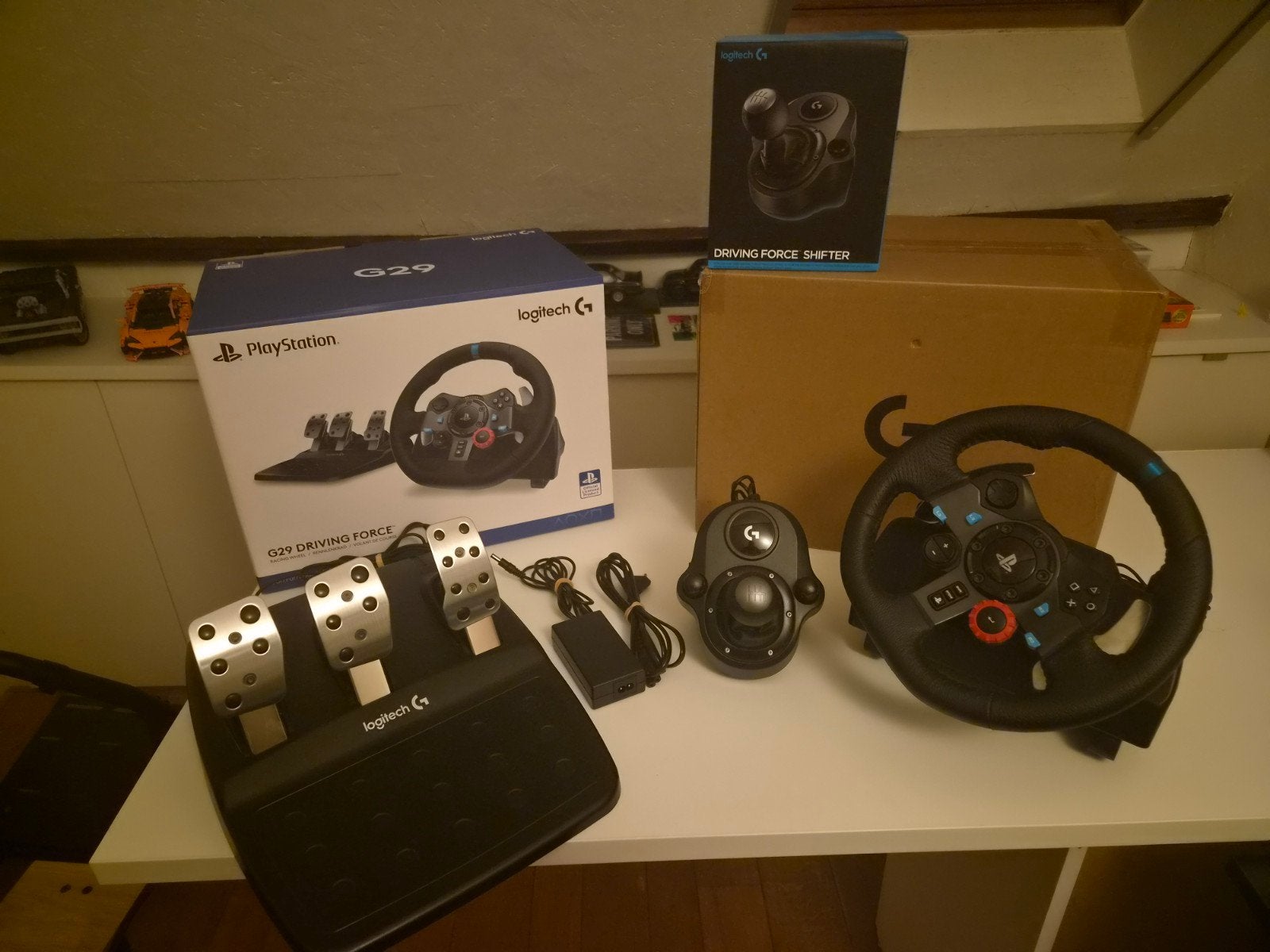 Logitech G29 + Schakelaar, Games en Spelcomputers, Logitech, Ophalen of Verzenden, PC