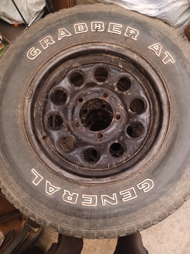5 roues suzuki 4x4 samourai jimny vitara, Ophalen, 15 inch, Velg(en), Terreinwagen