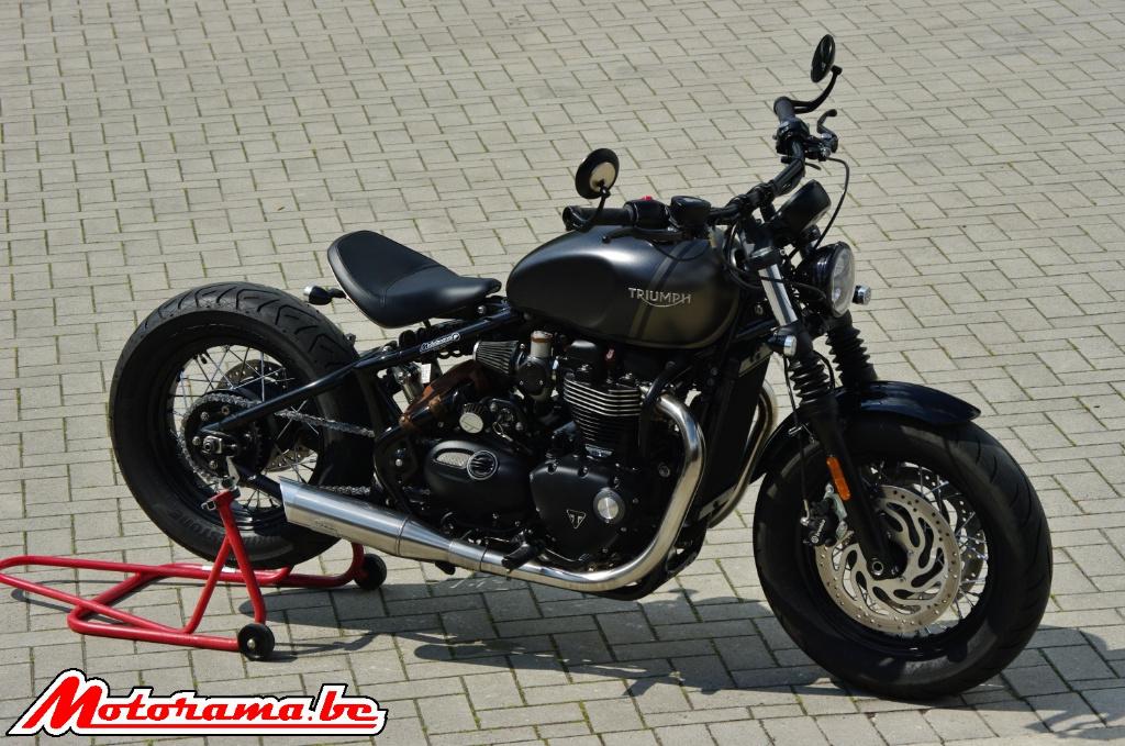 Triumph Bobber 1200 - 2023 - 14000 km @Motorama, Motoren, 2 cilinders, Occasion, Bedrijf, Meer dan 35 kW