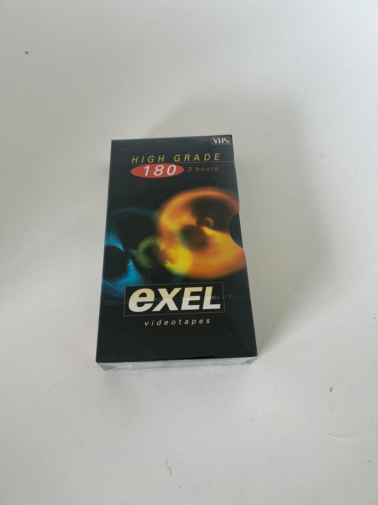 VHS Video Tape Exel, CD & DVD, Enlèvement ou Envoi, Neuf, dans son emballage, VHS