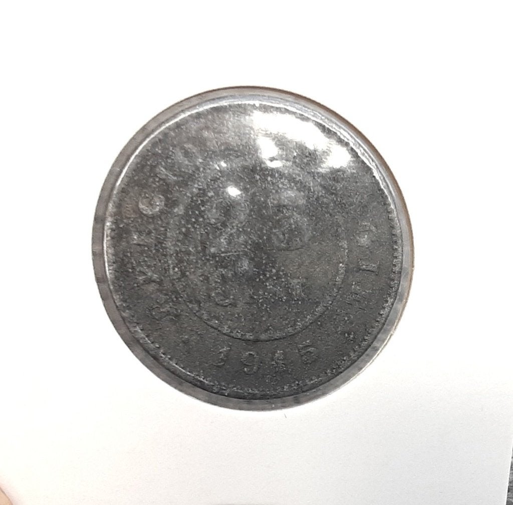 België - 25 cent – 1915 Fr/Vl. (Ref 121)., Ophalen of Verzenden, Metaal, Losse munt