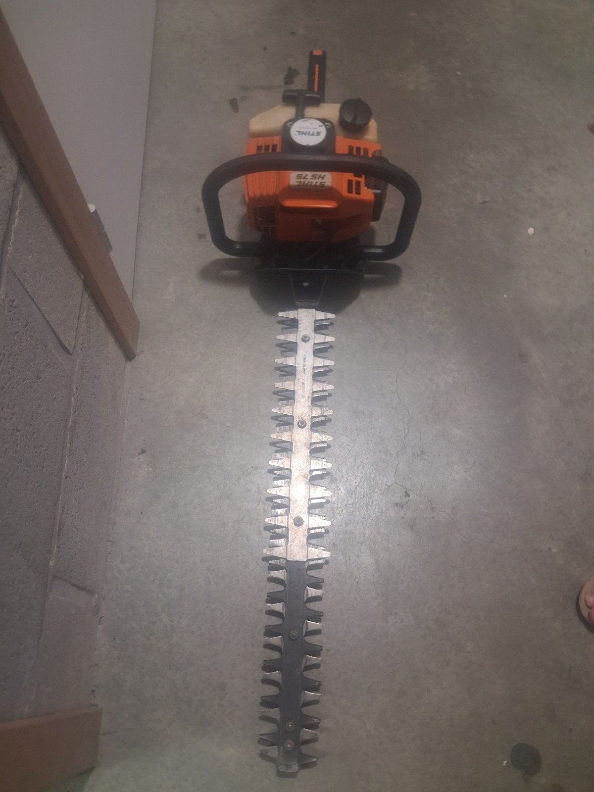heggeschaar stihl, Ophalen
