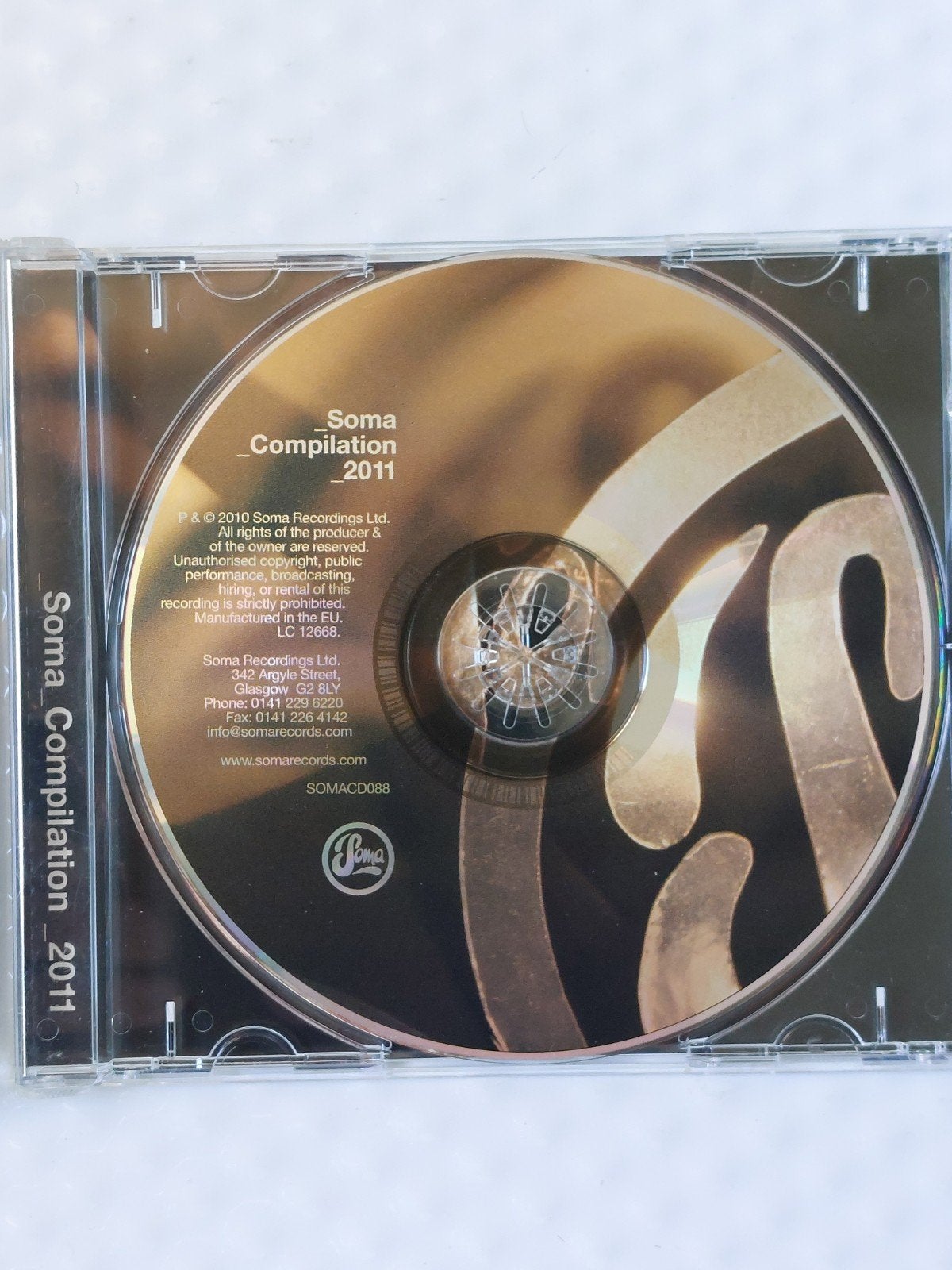SOMA Compilation 2011, Verzenden