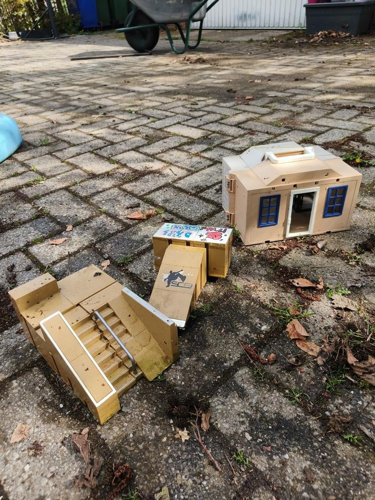 Skatepark, Playmobil en paw patrol, Ophalen