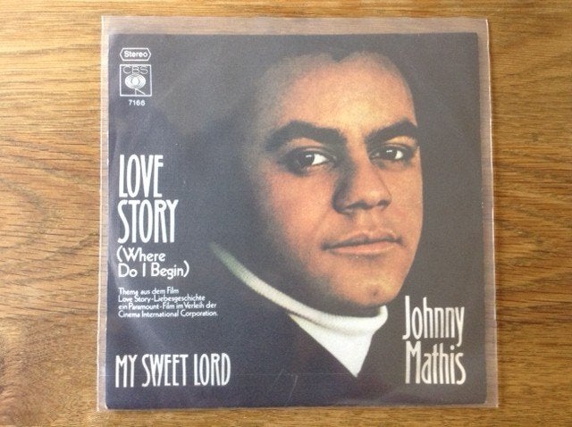 single johnny mathis, 7 inch, Ophalen of Verzenden, Pop, Beschermende buitenhoes