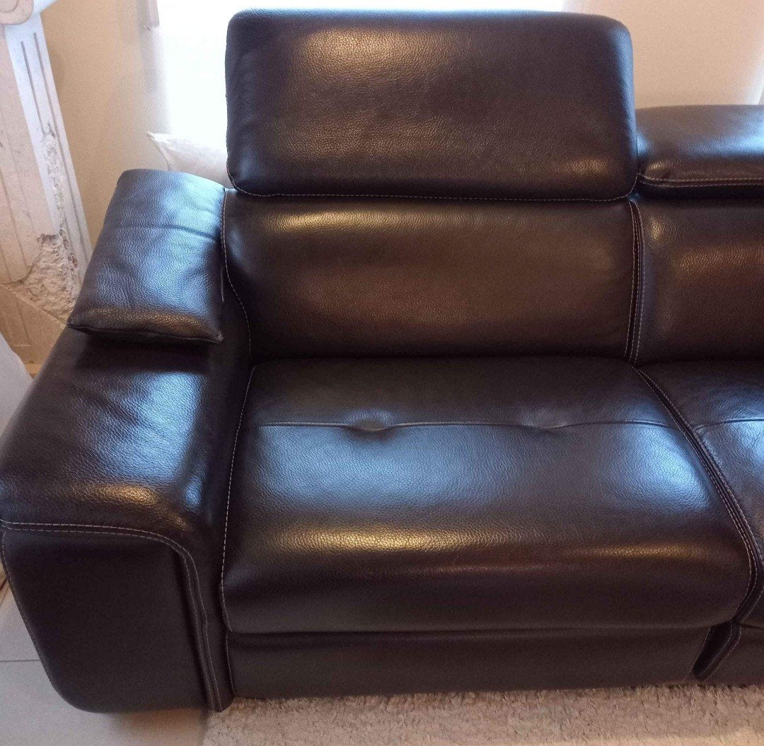 Sièges en cuir Bardi avec fonction relax, Enlèvement