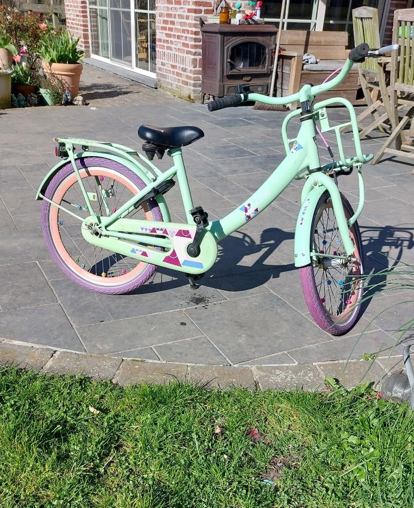 Mintgroene kinderfiets 20 inch Alpina Clubb, Fietsen en Brommers, Fietsen | Kinderfietsjes, Gebruikt, 20 inch of meer, Ophalen