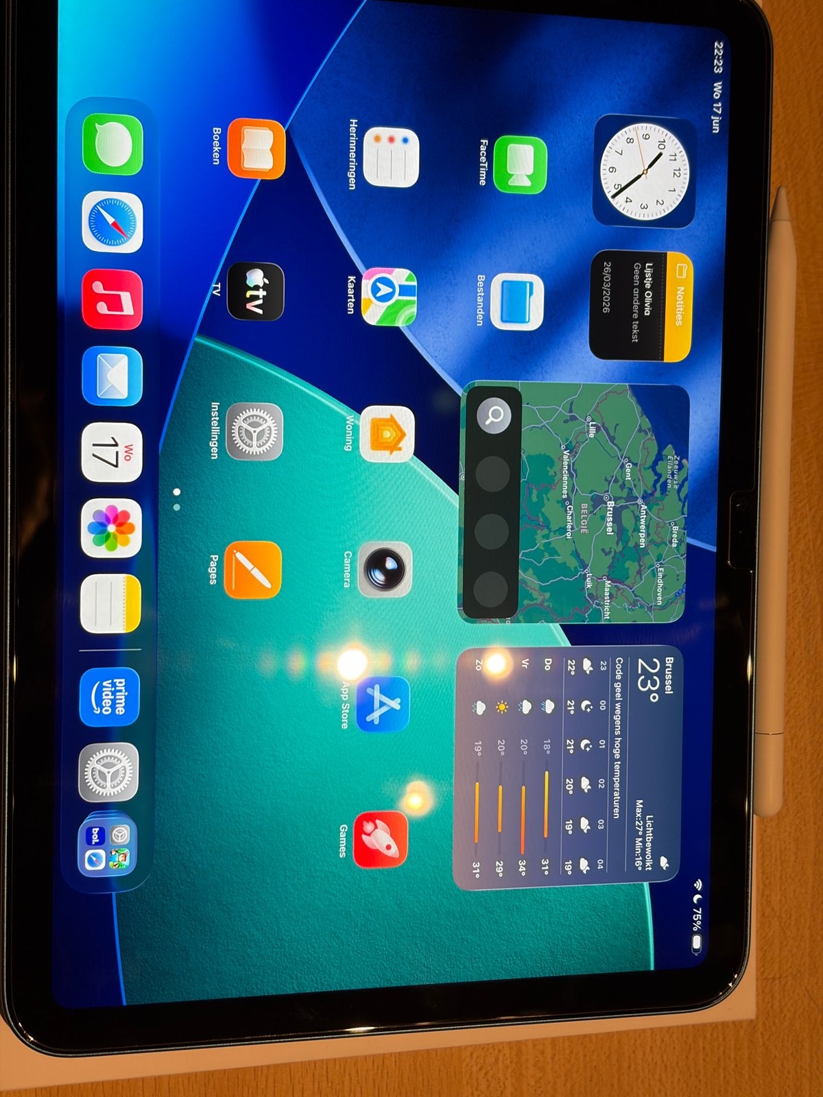 Apple Ipad A16 & Apple pencil USB C, Computers en Software, Apple iPads, Ophalen, 11 inch, Zo goed als nieuw, 128 GB