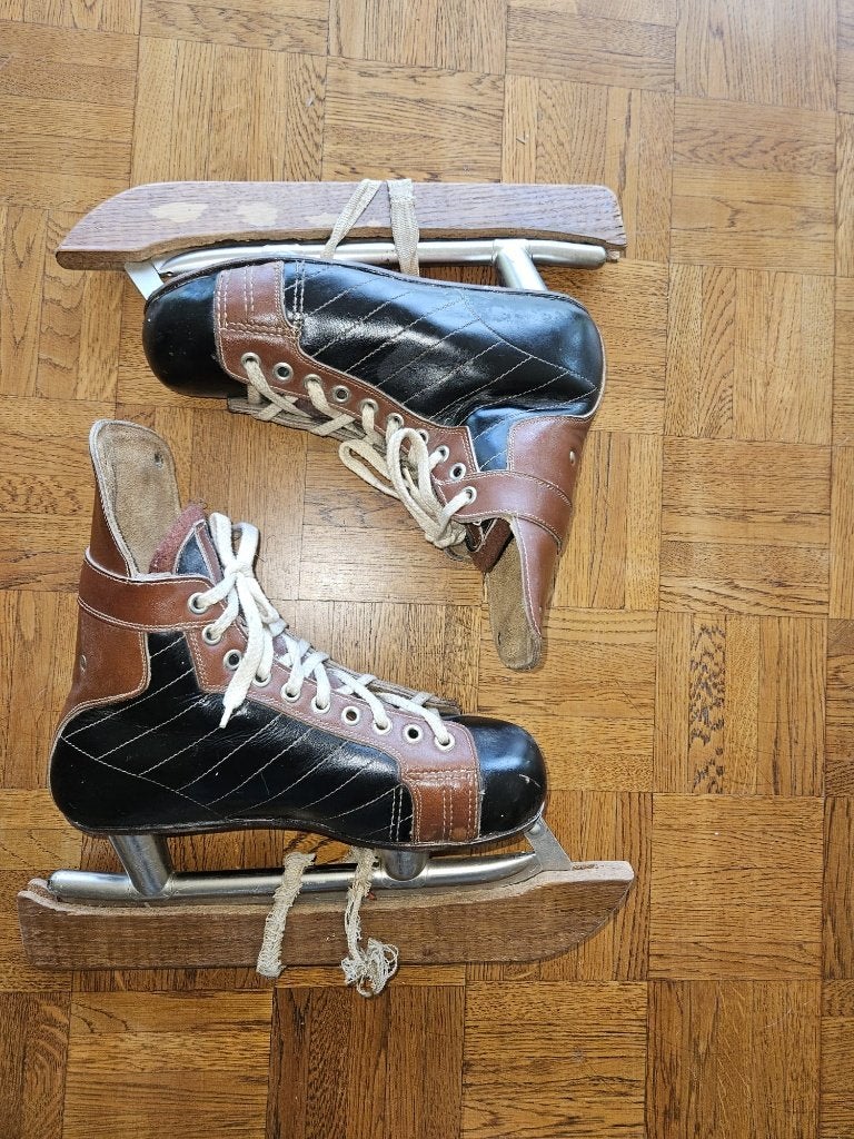 patins à glace vintage, Ophalen, Gebruikt