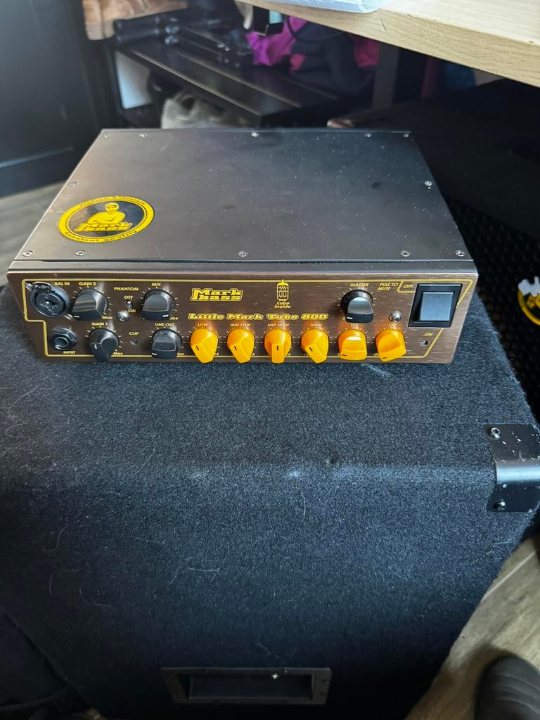 Markbass Little Tube 800–Tête basse 800W lampe + transistor, Musique & Instruments, Enlèvement ou Envoi