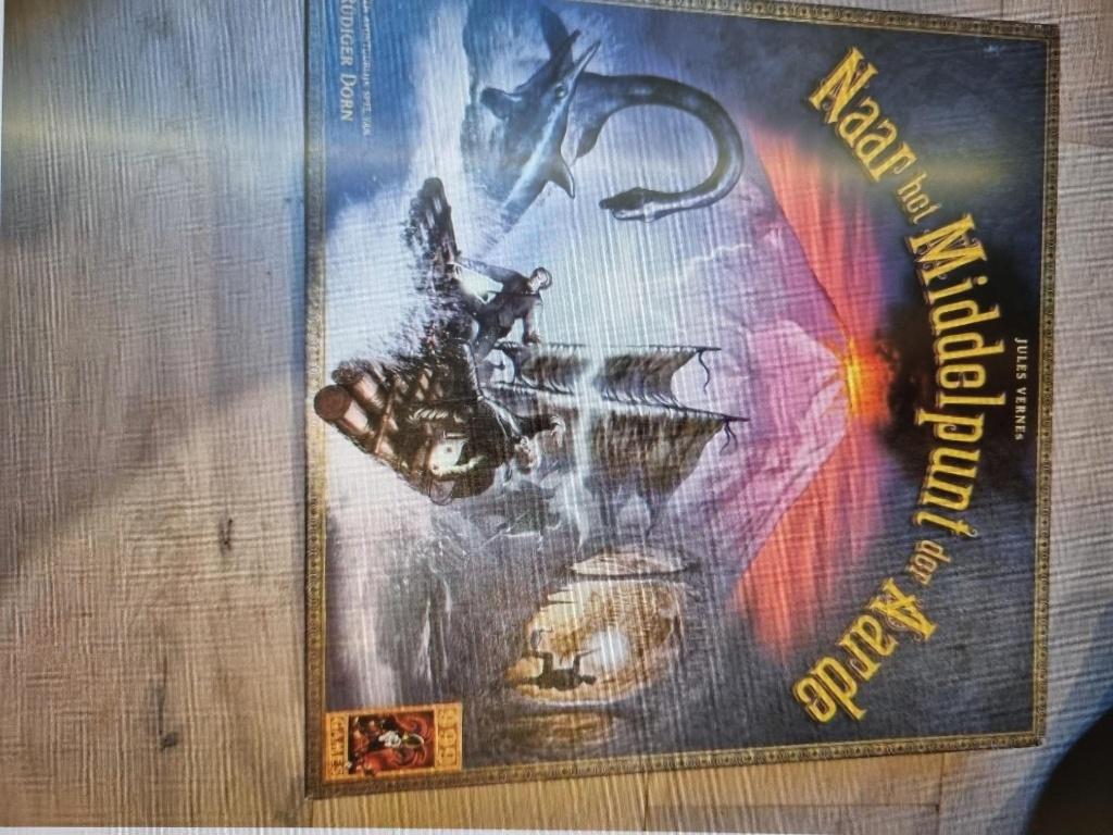 naar het middelpunt van de aarde 999 games bordspel, Ophalen
