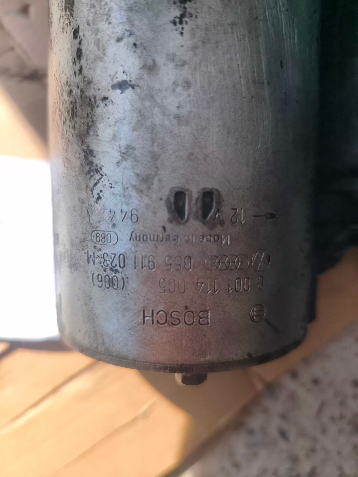 Golf 2/ Jetta mk2 pour 1,8 cc carbu GU démarreur Bosch occas, Enlèvement, Utilisé, Volkswagen