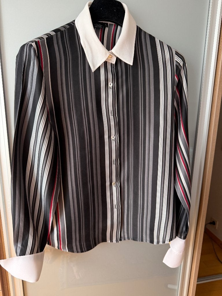 Blouse zuiver zijde, Kleding | Dames, Ophalen of Verzenden, Zo goed als nieuw, Maat 42/44 (L)