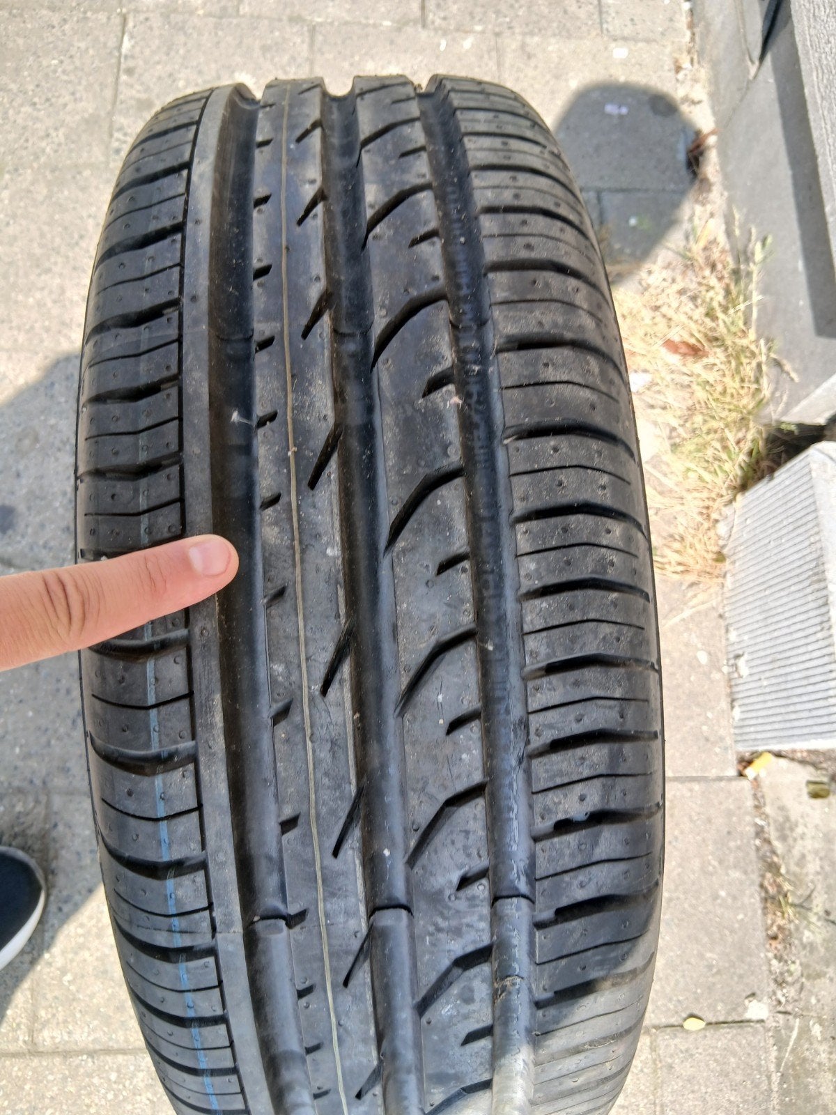 nieuwe  reserveband contintinental 195/55/r15, Auto-onderdelen, Banden en Velgen, Ophalen, 15 inch, Banden en Velgen, Nieuw