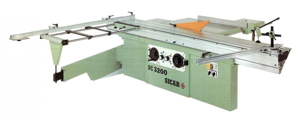 Paneelzaag SICAR SC 3200, Bricolage & Construction, Outillage | Scies mécaniques, Enlèvement, Utilisé, Autres types, 30 à 70 mm