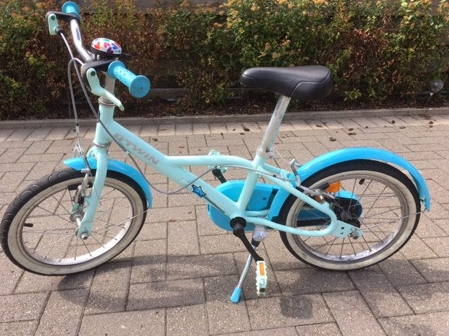 kinderfiets, Fietsen en Brommers, Fietsen | Kinderfietsjes, Ophalen, Gebruikt, Velgrem, B-TWIN