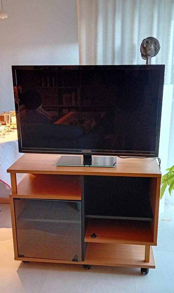 TV meubel, Huis en Inrichting, Kasten |Televisiemeubels, Ophalen, Overige materialen, Gebruikt, 50 tot 100 cm