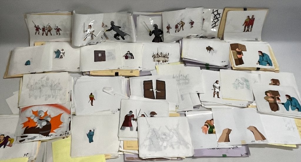 Origineel productiearchief min 8.000 originele stuks, Collections, Enlèvement, Utilisé, TV, Figurine ou Poupée