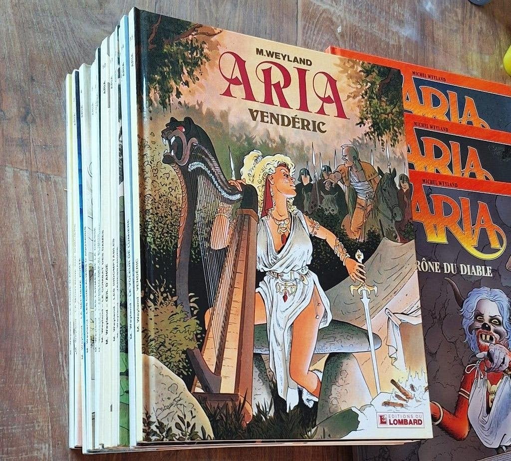collection bd ARIA, Enlèvement