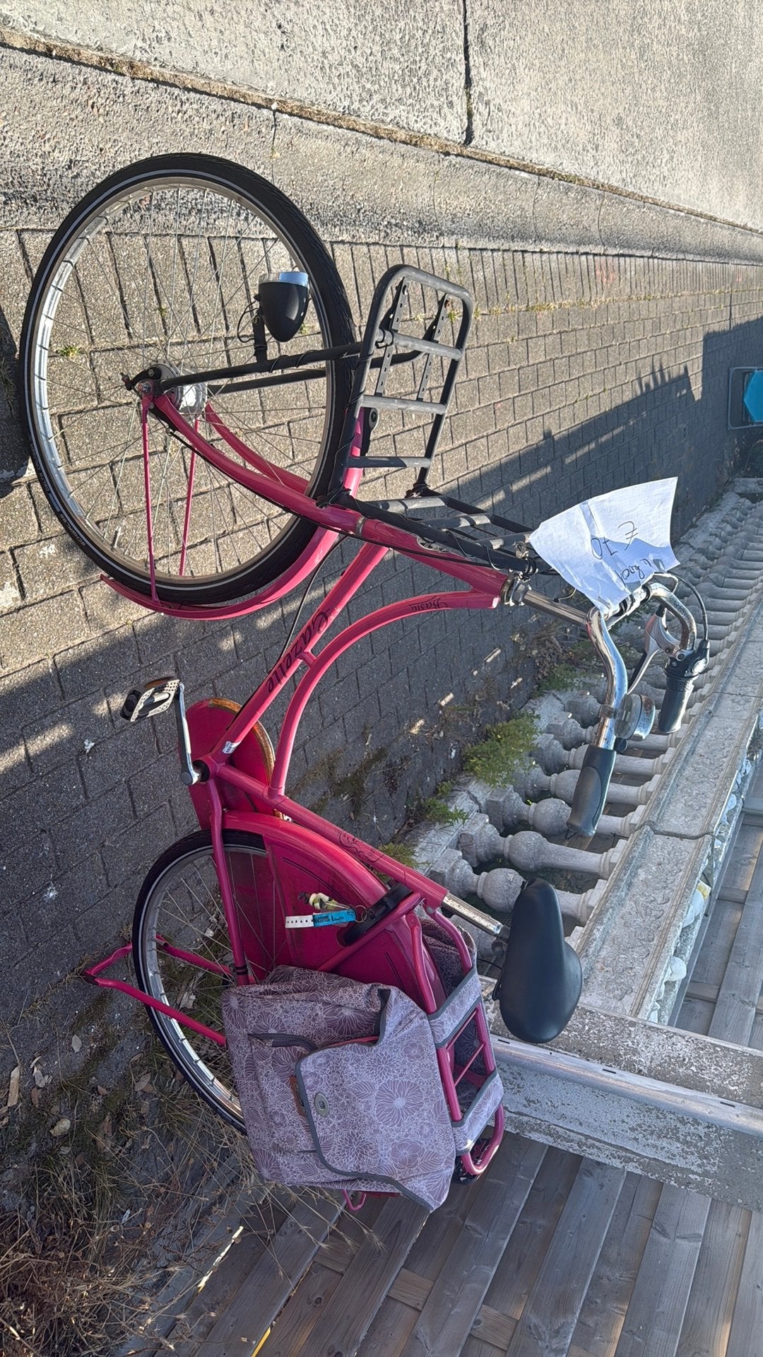 Omafiets met gebruikssporen en nieuwe banden, Vélos & Vélomoteurs, Vélos | Femmes | Vélos grand-mère, Frein à rétropédalage, 53 à 56 cm
