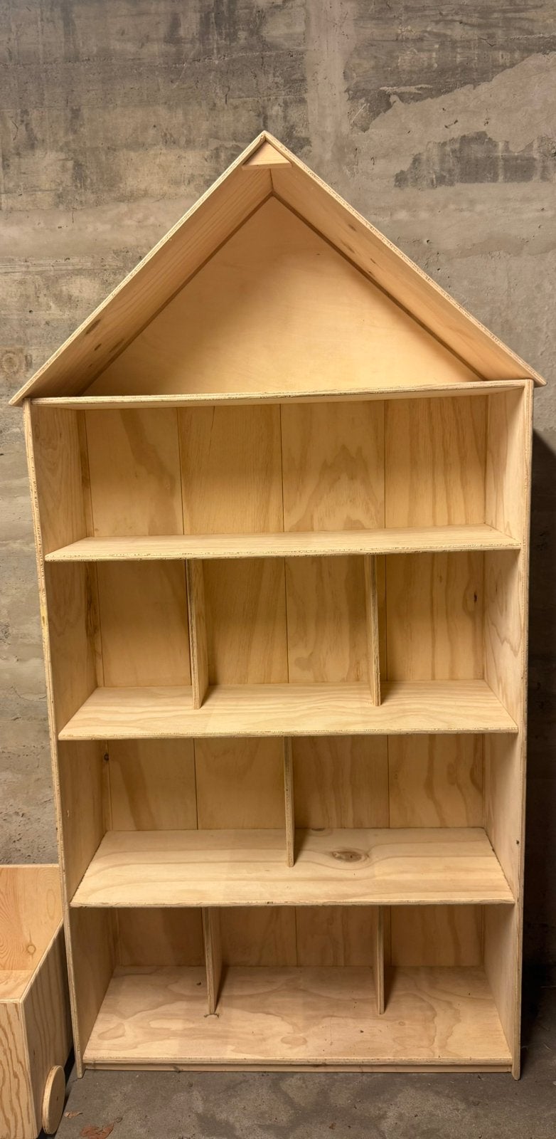 Houten huis, Ophalen, Zo goed als nieuw