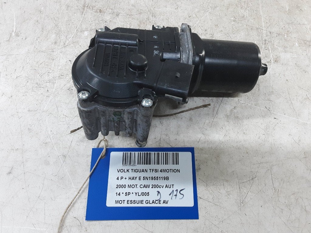 MOTEUR ESSUIE-GLACE AVANT Tiguan (5N1 / 2) (5N1955119B), Volkswagen, Mevr. I. Hauben, Utilisé, Rue de l'Espoir 34 34
4030  GRIVEGNÉE, BE