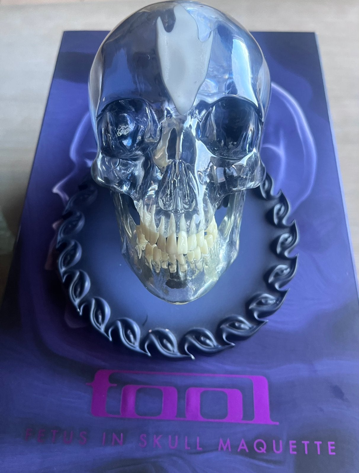 Tool - Fetus in Skull Maquette - Genummerd - USA import, Import, Enlèvement ou Envoi, Utilisé