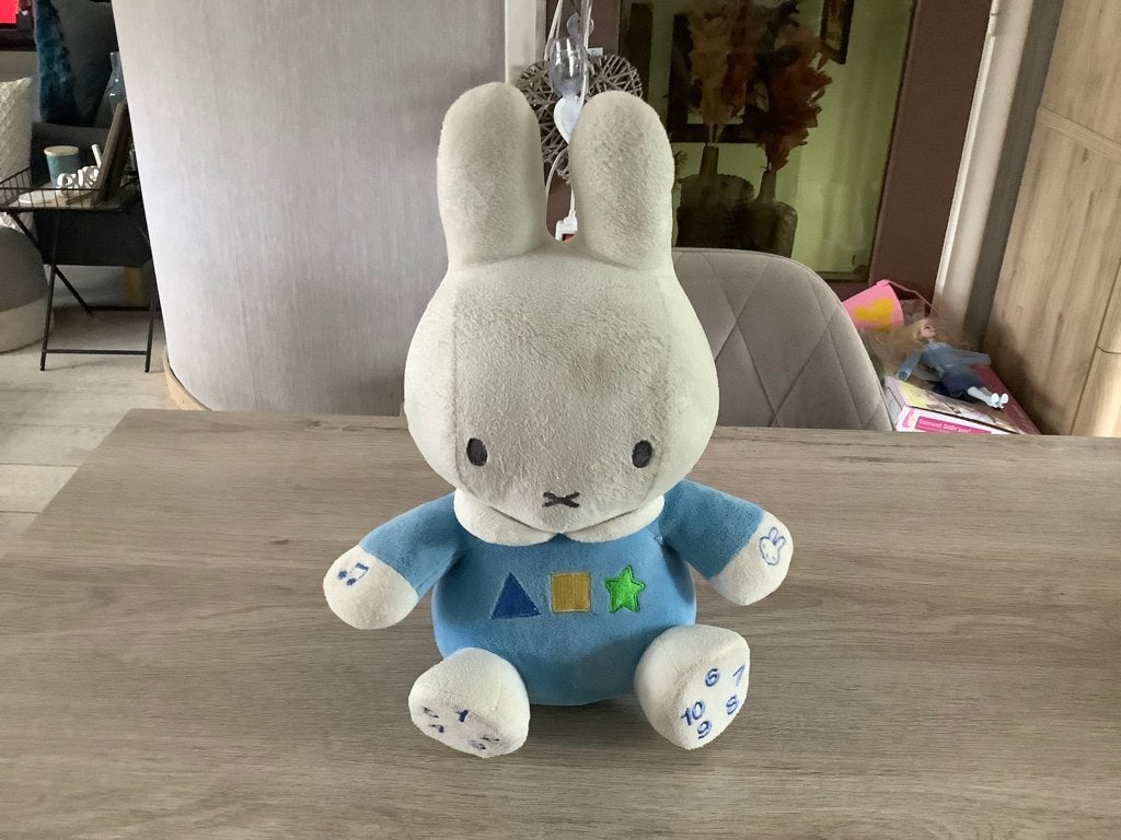 Nijntje pluche character (Muziek-geluid) (35 cm), Ophalen of Verzenden, Gebruikt, Elektronica