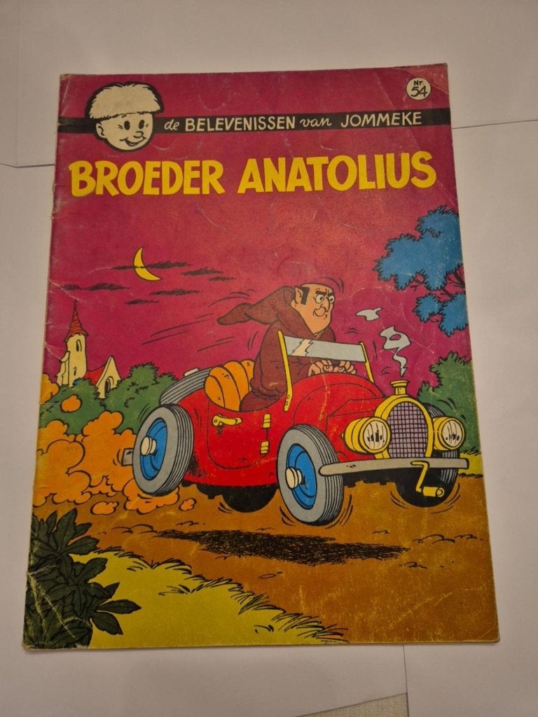 Jommeke nr. 54 – Broeder Anatolius, Une BD, Envoi, Utilisé
