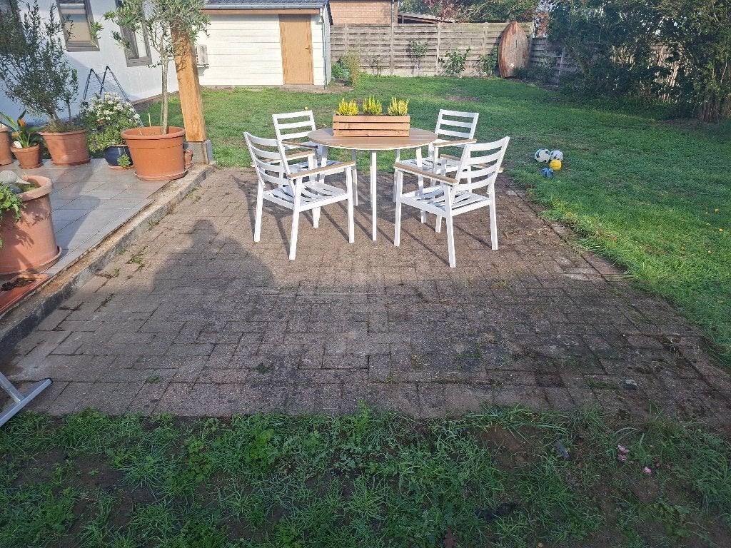 Terras steen, Doe-het-zelf en Bouw, Ophalen, Gebruikt