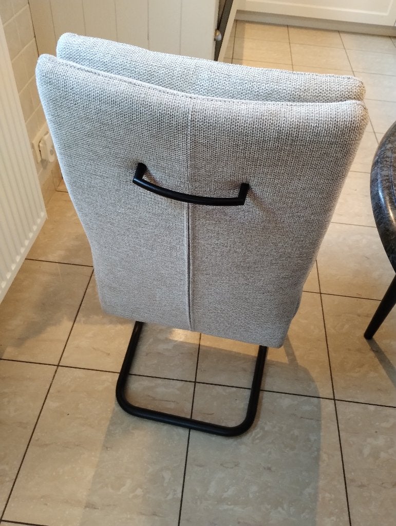 3 keukenstoelen, Ophalen, Zo goed als nieuw, Stof