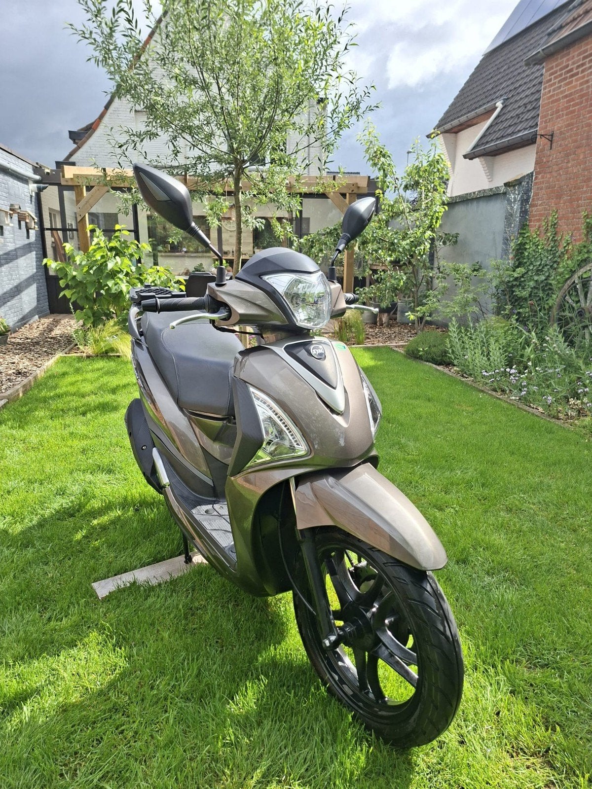 Totaalpakket: Sym Symphony ST 50cc met toebehoren, Ophalen