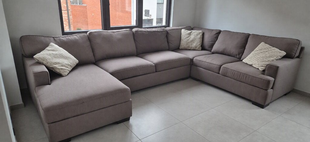 Hoekzetel, Maison & Meubles, 150 cm ou plus, Quatre personnes ou plus, Comme neuf, Enlèvement