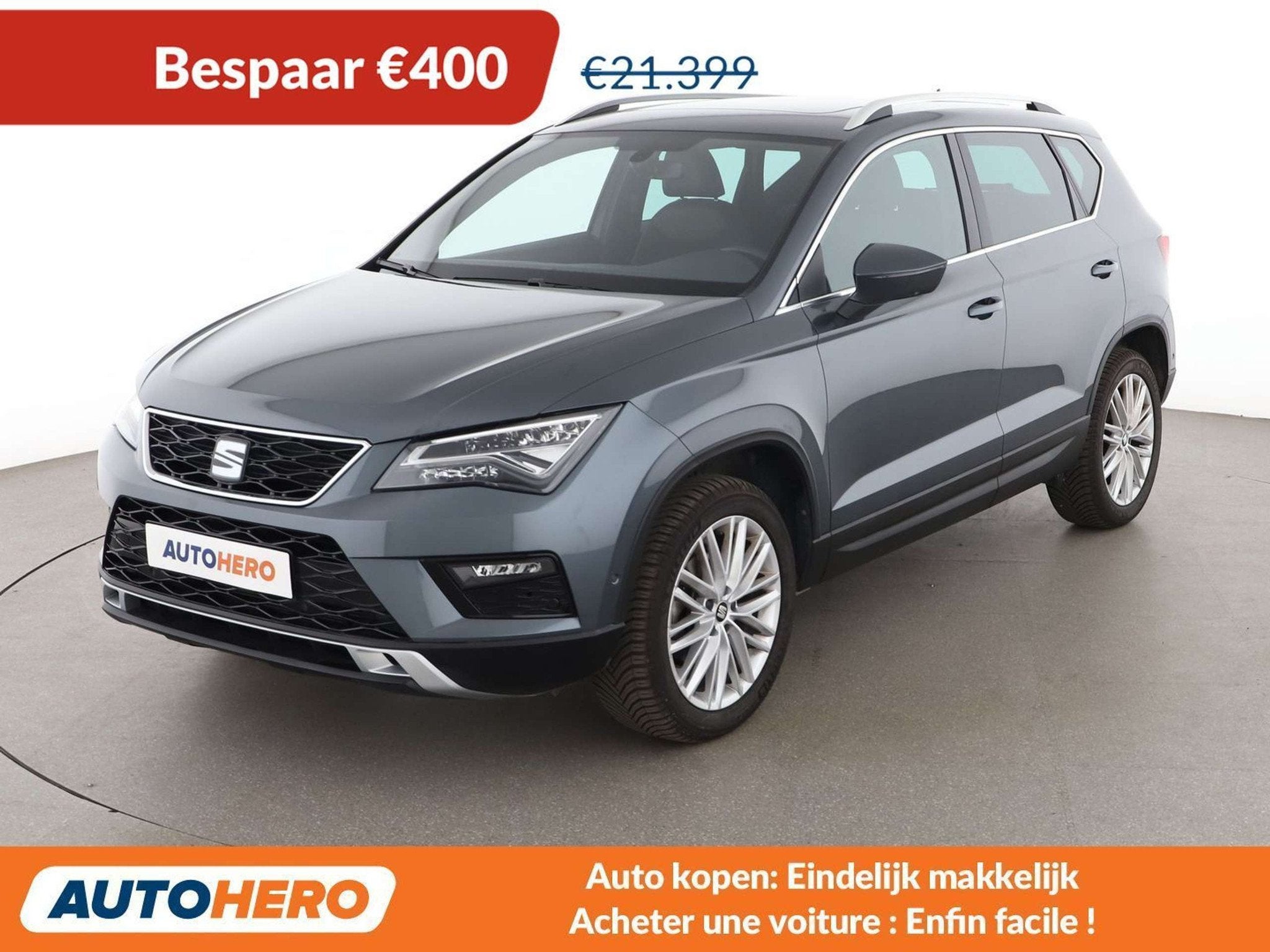 SEAT Ateca 1.5 TSI ACT Xcellence (automatique), Autos, Argent ou Gris, Achat, 5 portes, 5 places