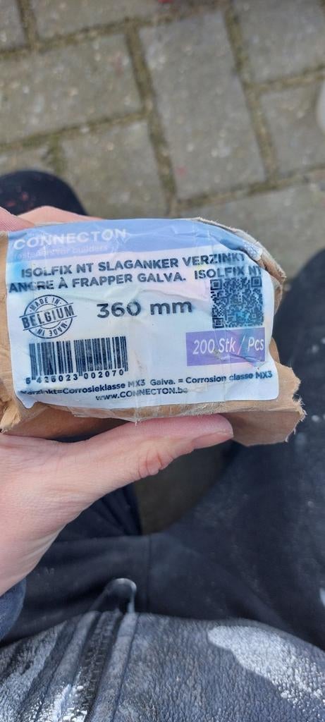 Isolfix slagankers, Bricolage & Construction, Enlèvement