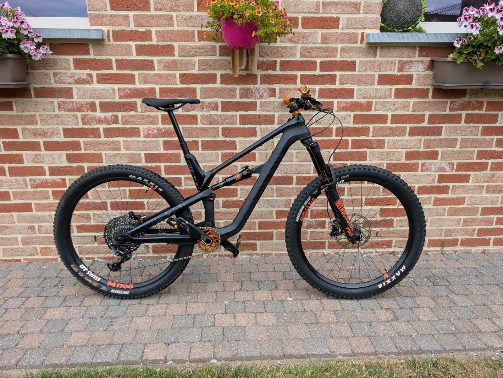 Canyon Spectral cf8 maat M, Fietsen en Brommers, Fietsen | Mountainbikes en ATB, Fully, Ophalen, Zo goed als nieuw, Schijfrem