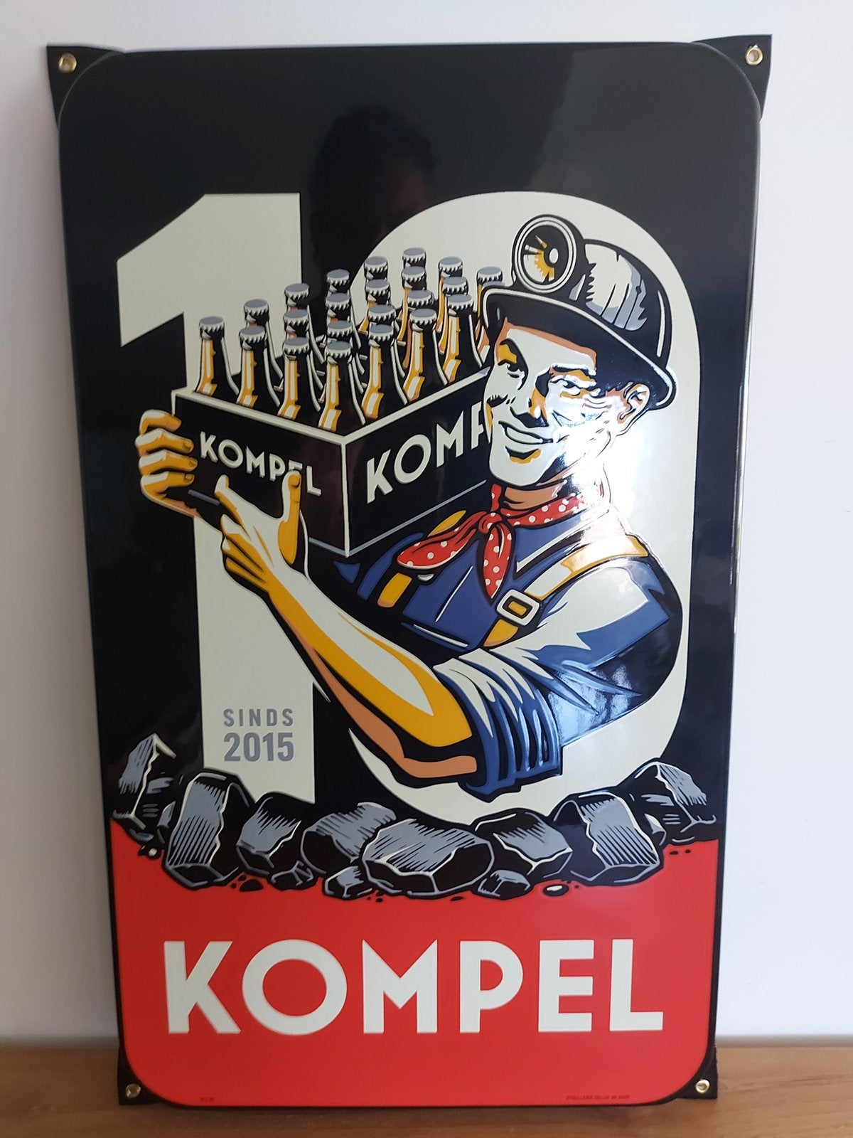 Kompel emaille, Ophalen of Verzenden, Zo goed als nieuw