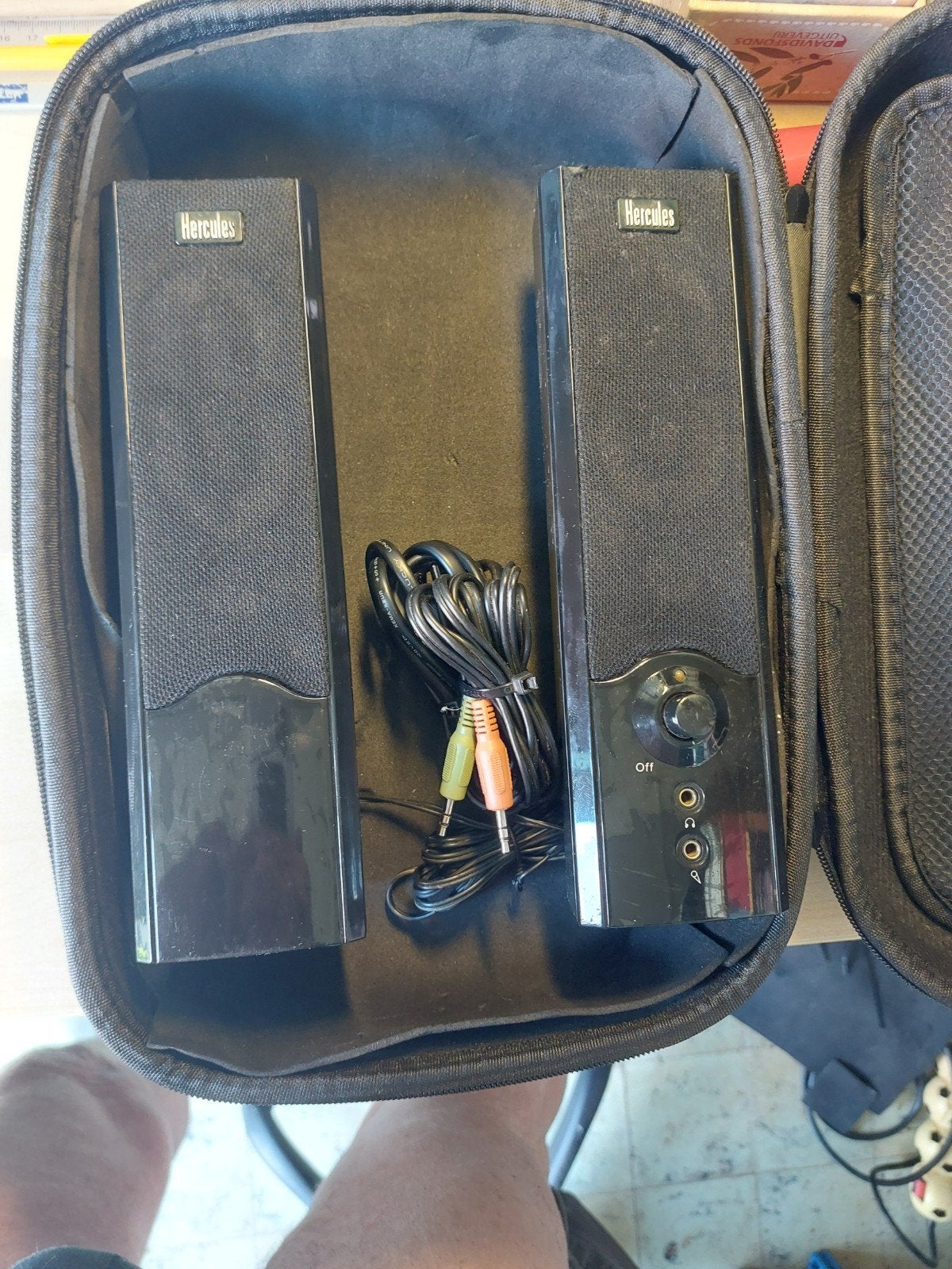 Speaker kit met Box, Ophalen