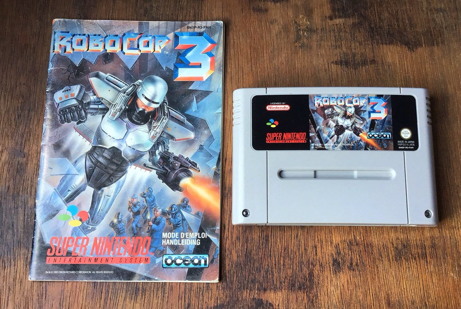 Snes robocop 3, Ophalen of Verzenden, Gebruikt