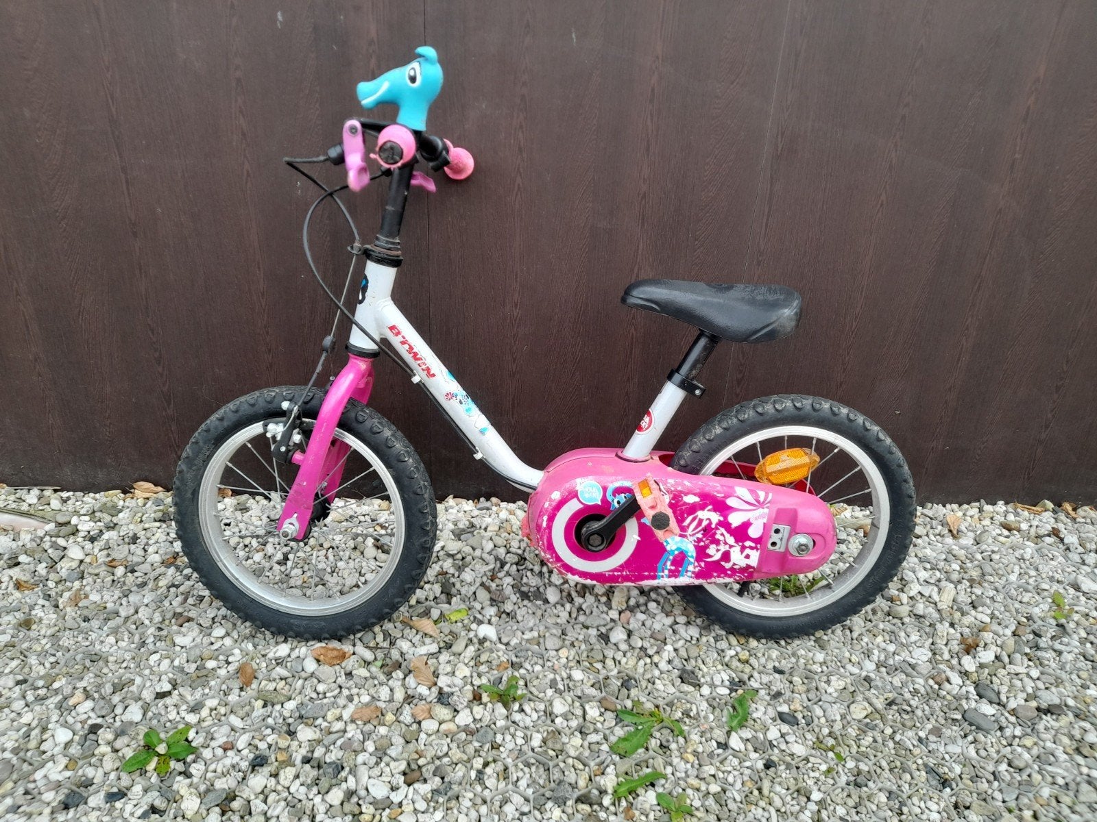Velo enfant 14 pouces - pour 3 à 5 ans, Vélos & Vélomoteurs, Enlèvement, Utilisé, Moins de 16 pouces