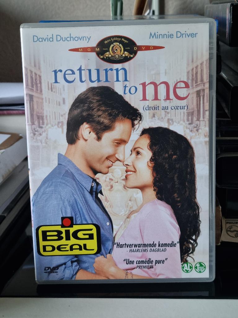 Return to Me, Davi Duchovny, Minnie Driver, Cd's en Dvd's, Dvd's | Komedie, Ophalen of Verzenden